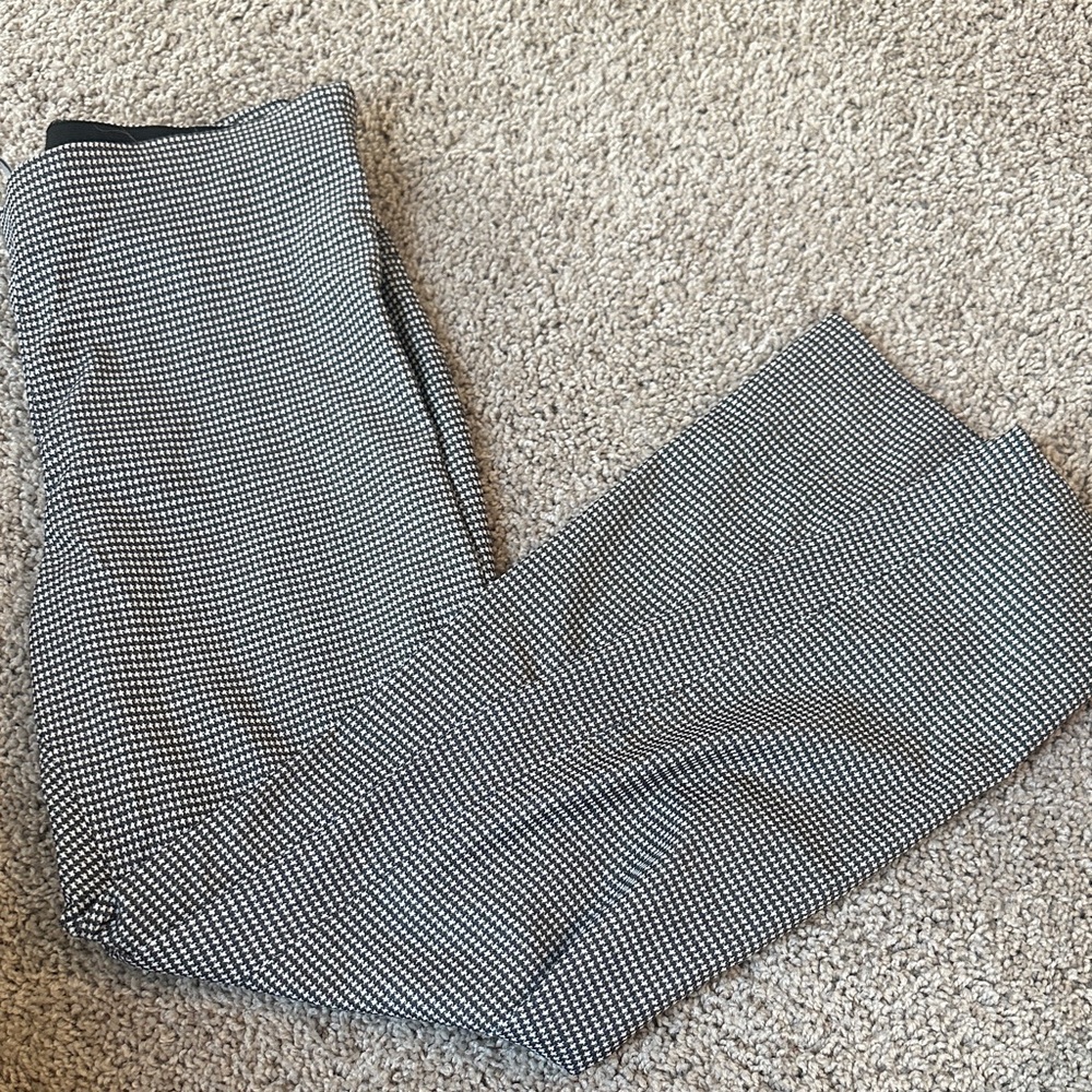 Black and White Checkered Pants